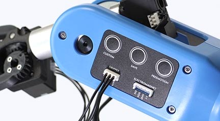 Panneau de commande ergonomique