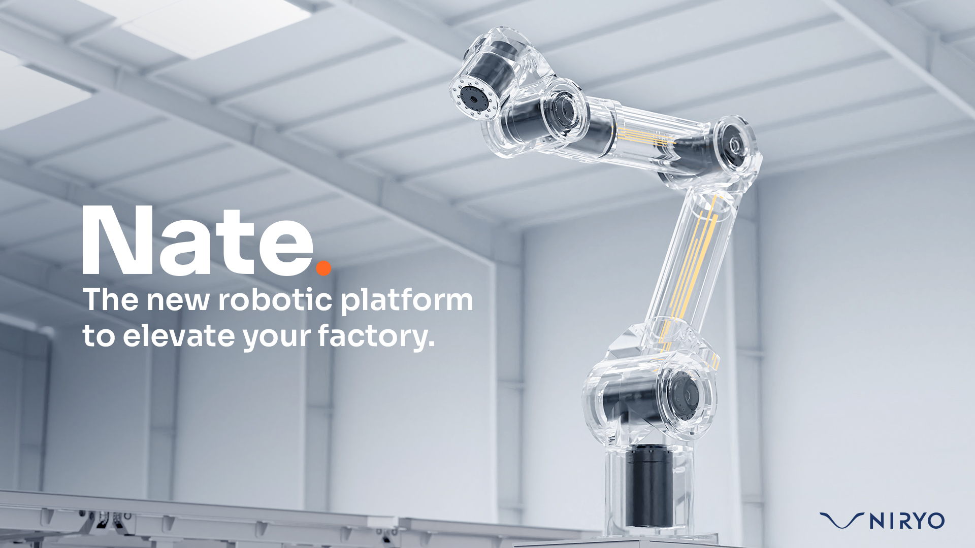 Niryo präsentiert Nate: die Robotikplattform, die industrielle Automatisierung demokratisiert